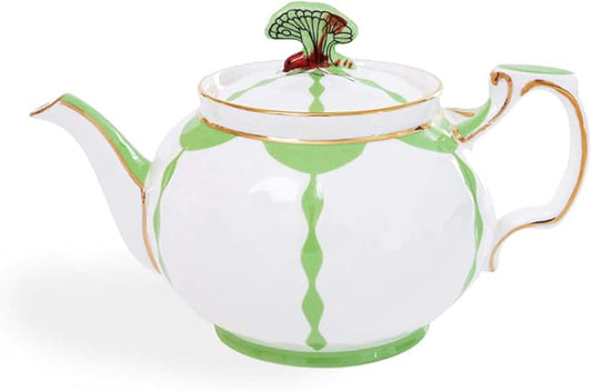 Aynsley Butterfly Fine Bone China Teapot 600ml (Green)