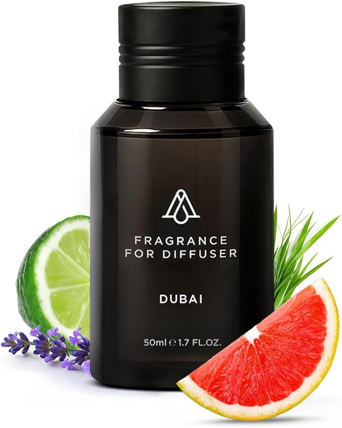 AromaPlan Hotel Scents Dubai,1.7 Fl Oz (50 ml)- Home Luxury Aroma & Hotel Fragrance Diffuser Oil- Hotel Diffuser Oil for Aromatherapy- USA Made, Bolder Aroma & Longer Lasting - Bloomnest