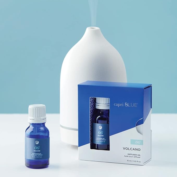 Capri Blue Diffuser Oil Refill - Premium Fragrance Oil - Use with Electric or Ultrasonic Diffusers for Home - Long Lasting Sugared Citrus Scent (Volcano, 0.5 fl oz) - Bloomnest
