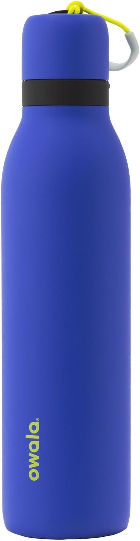 Owala FreeSip Twist Insulated Stainless Steel Water Bottle with Straw for Sports and Travel, BPA-Free, 24-oz, Blue (Vigilante) (DSG) Owala