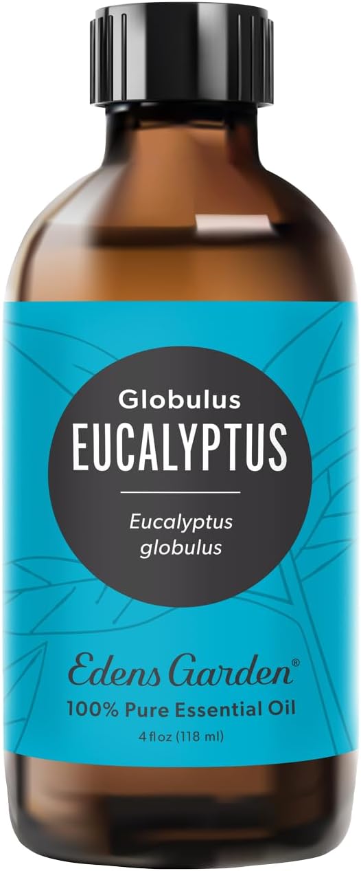 Edens Garden Eucalyptus-Globulus Essential Oil- 100% Pure Premium Grade, Undiluted, Natural, Therapeutic, Aromatherapy, The Best for Diffuser, Candle, Hair, Humidifiers 118 ml (4 fl oz) - Bloomnest