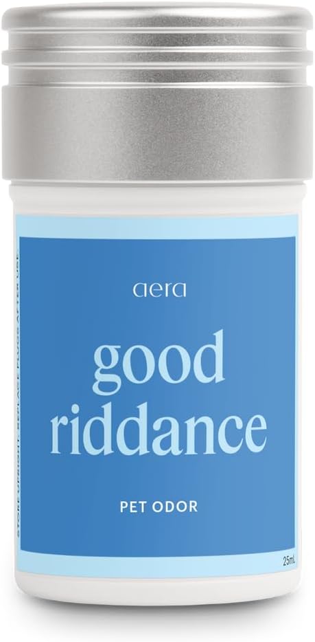 Aera Smart Home Fragrance Diffuser and Good Riddance Pet Odor Scent Refill Bundle - Alexa Compatible, Hypoallergenic, Family and Pet Safe, App Controlled - Bloomnest