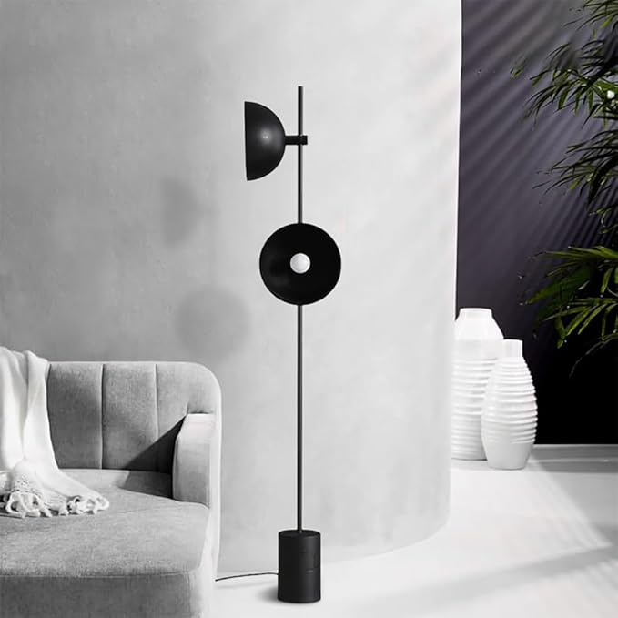 Contemporary Floor Lamp Nordic Creative Simple LED Standing Light for Home Living Room Bedroom Study Hotel (A) - Bloomnest