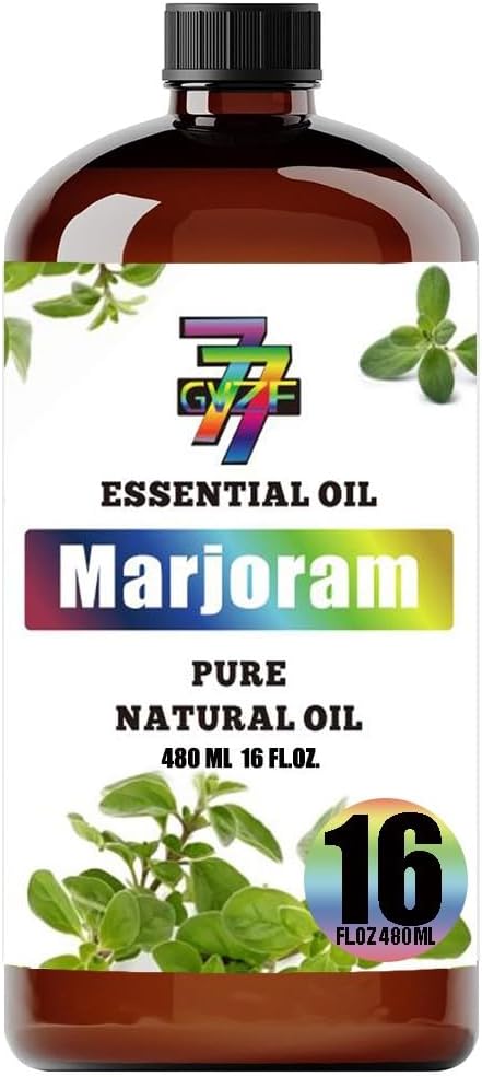 Marjoram Essential Oil (16 oz / 480 ml) – Marjoram Oils for diffusers, humidifiers, Home Baths, Cleaning Products, Yoga, DIY Soaps and DIY Scented Candles - Bloomnest