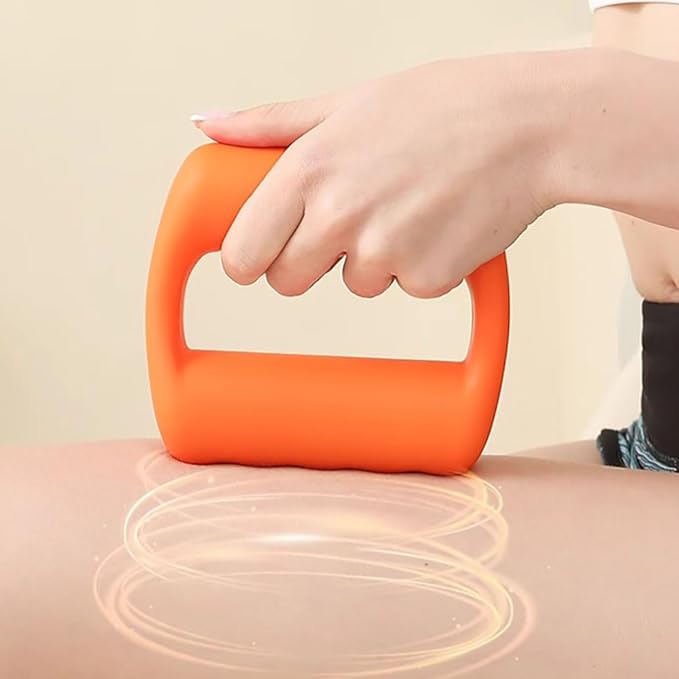 Portable Handheld Back Massager - Multifunctional Wireless Massager for Men & Women - 5 Massage Modes Massager Ring for Muscle Relax, Stress Relief - Gifts for Women Men - Bloomnest