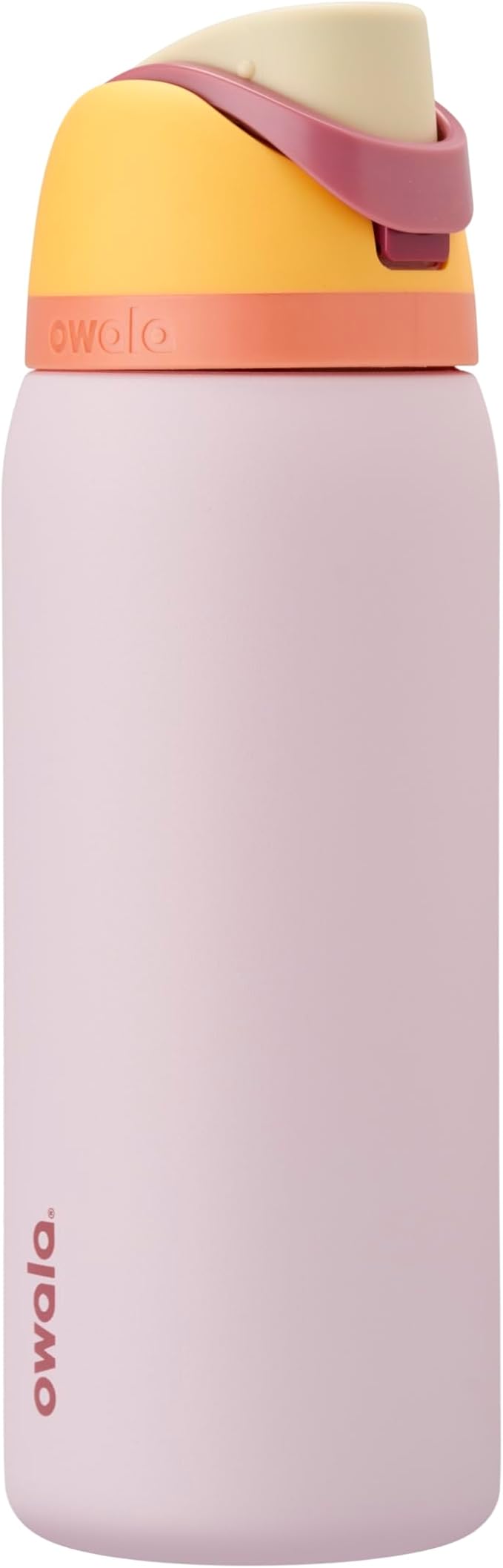Owala FreeSip Insulated Stainless Steel Water Bottle with Straw for Sports and Travel, BPA-Free, 32 Ounce, Candy Store Owala