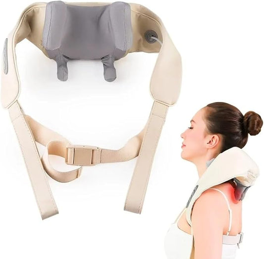 Neck Massager with Heat, Shoulder Massager, Shiatsu Neck and Back Massager, Muscle Pain Relief-Office, Home & Car - Bloomnest