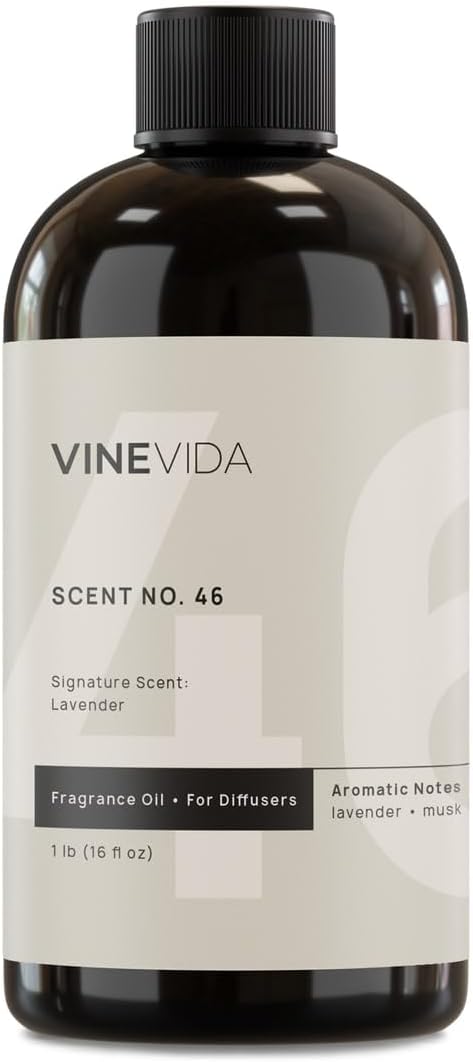 VINEVIDA [16 Fl Oz] Lavender Fragrance Oil for Cold Air Diffusers, Essential Oils for Diffuser Oil Refill & Air Freshener Room Spray - Bloomnest