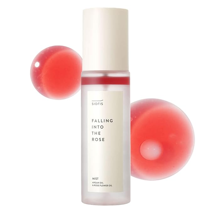 SIORIS Falling Into The Rose Mist 3.38 Fl Oz 3in1 Multi-Care Toner+Mist+Serum for Hydration & Oil Balance Certified by Cosmos Organic and Vegan Korean Skincare - Bloomnest