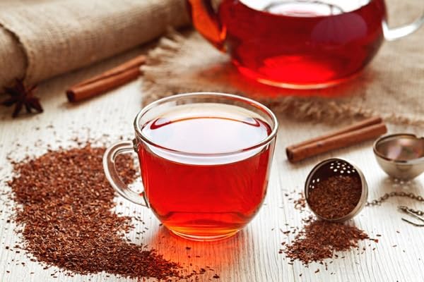 Damtuh Rooibos Tea – 100% Pure Rooibos, Caffeine-Free Herbal Tea, 10 Tea Bags (1g each) - Bloomnest