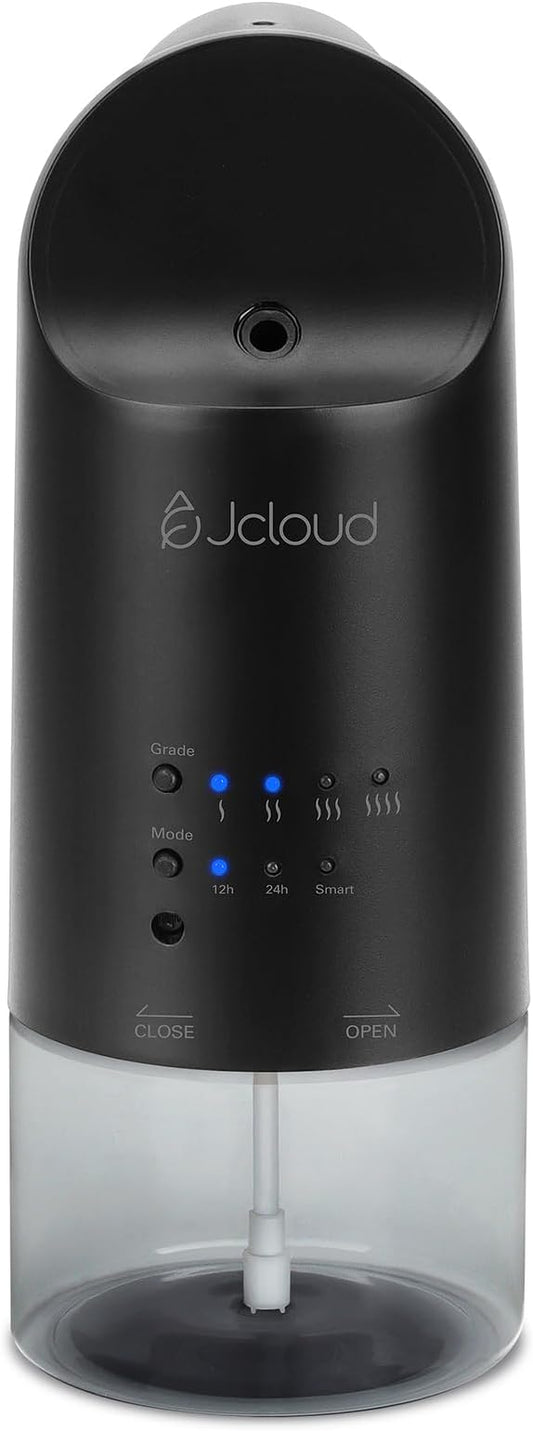 JCLOUD 2025 Plug in Diffuser for Essential Oils, Waterless Scent Diffuser Cover Up to 500 Sq. Ft. for Home, Office, Spa - Portable Wall Aromatherapy Device 160ML, Black - Bloomnest