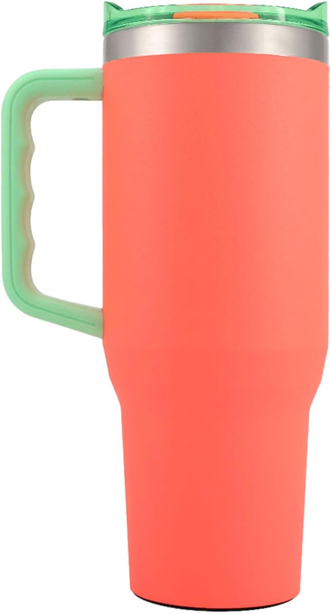 Yukon Outfitters Fit Forty 40oz Double Wall Vacuum Insulated Stainless Steel Tumbler with Reusable Straw & Ergonomic Handle | For Hot or Cold Beverage, Sundance - Bloomnest