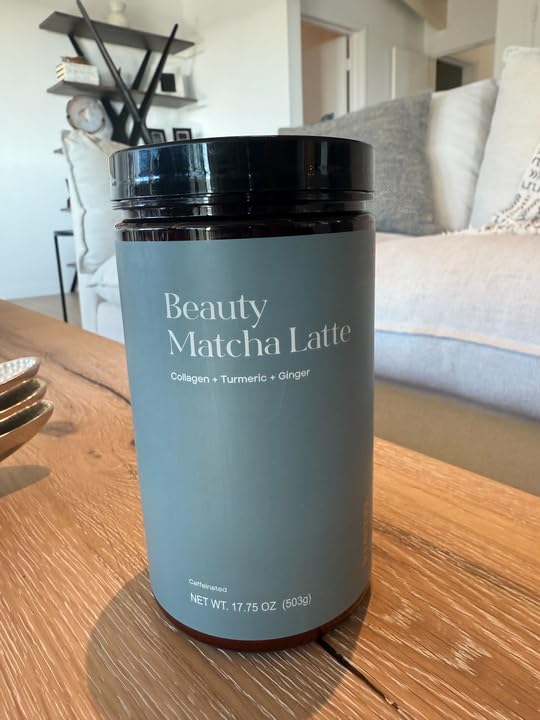 Kroma Beauty Matcha Latte Powder 17.75oz, 503g, 60 Servings – Ceremonial Grade Japanese Matcha Green Tea with Collagen, Ginger, Turmeric & Adaptogenic Mushrooms for Daily Wellness & Rituals - Bloomnest