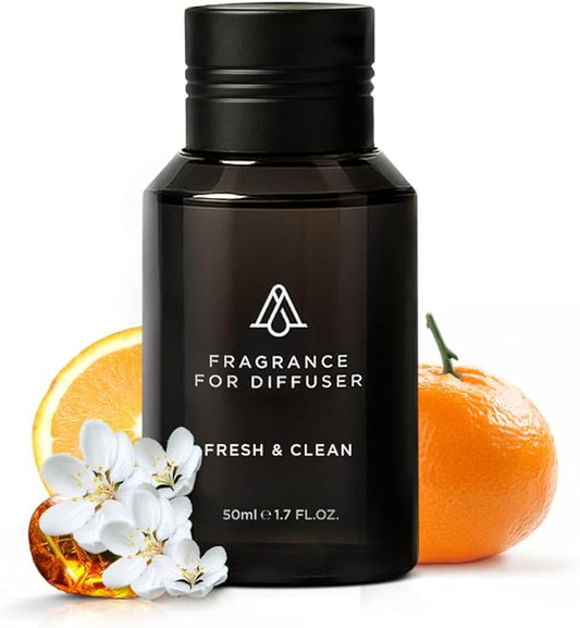 AromaPlan Hotel Scents Fresh & Clean, 1.7 Fl Oz (50 ml)- Home Luxury Aroma & Hotel Fragrance Essential Oil- Hotel Essential Oil for Aromatherapy- USA Made, Bolder Aroma & Longer Lasting AromaPlan