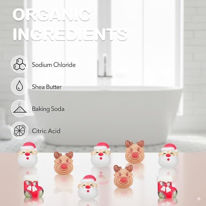 Bath Bomb Gift Set 9 Packs for Girls and Boys, Handmade and Nature Bath Bombs with Surprise for Kids, Perfect for Bubble Bath, Christmas Birthday Gifts for Kids Toddler Women - Bloomnest