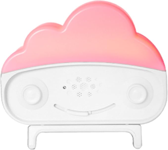 Happiest Baby SNOObie Smart White Noise Machine - Portable Baby Sound Machine with Night Light - 12 Soothing Sounds for Sleep Training, White - Bloomnest