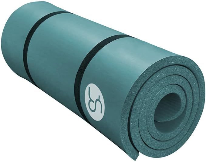 Yoga Mat Thick 1 inch Exercise Mat 76.7"x24" Workout Mats for Home Gym, Non-slip Yoga Mat for Women Men, with Carrying Yoga Bag
