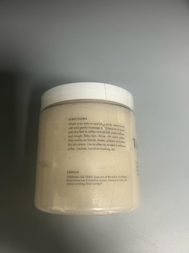 MAJESTIC PURE Tea Tree Foot & Body Scrub with Tea Tree Oil, Exfoliating Salt Scrub to Exfoliate & Moisturize Skin, Deep Cleansing - 10 oz - Bloomnest