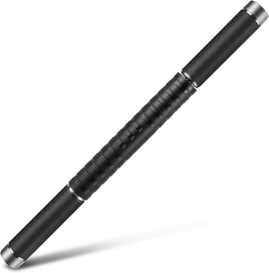 Muscle Roller Stick, Massage Roller for Muscle Deep Tissue Massage, Calf Roller for Myofascial Release, Therapy Roller Stick for Back, Legs, Arms, Waist, and Shoulders Full Body Use (Black)