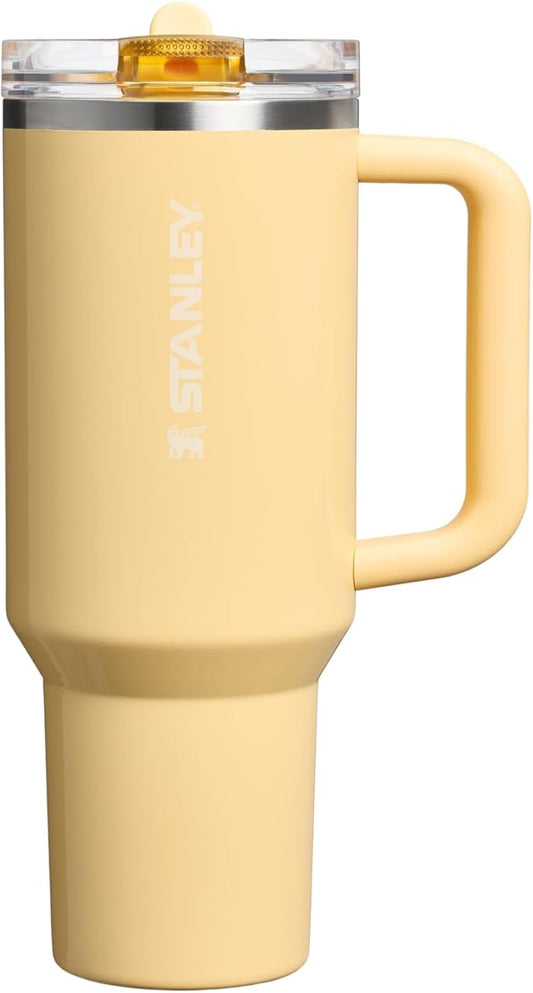 STANLEY Quencher ProTour Flip Straw Tumbler with Leakproof Lid | Built-In Straw & Handle | Cupholder Compatible for Travel | Insulated Stainless Steel Cup | BPA-Free