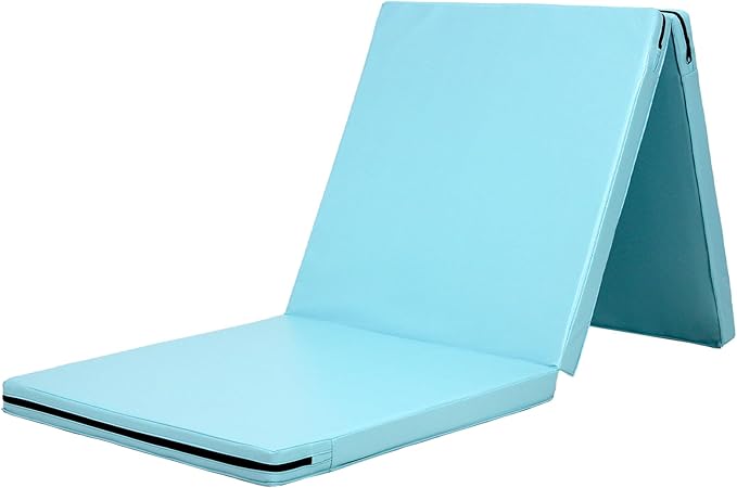 Gymnastics Mat Folding Stretch Mats 71"x24"x2" Exercise Muscle Training Children Play Horizontal Bar Mat Yoga Sports Soundproof Home Use - Bloomnest