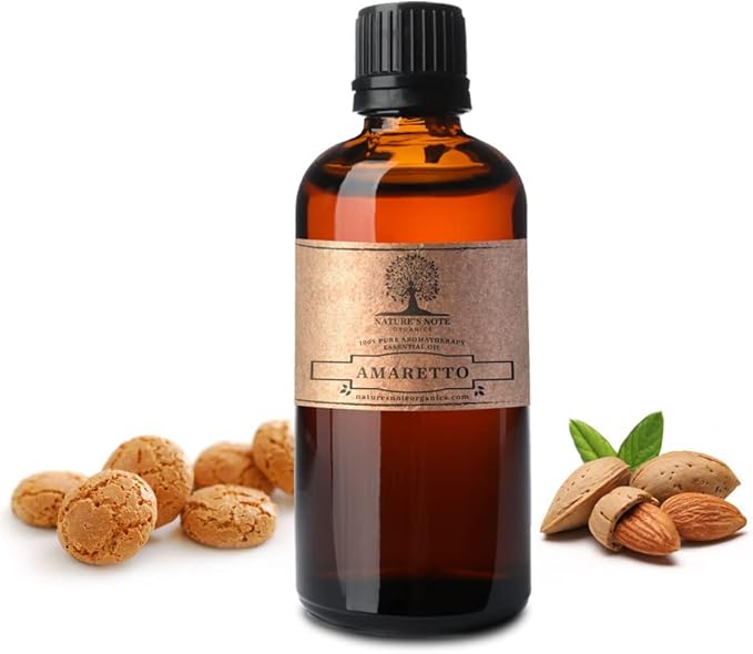Amaretto Essential Oil - 100% Pure Grade Essential Oil by Nature's Note Organics - 0.3 Fl Oz - Bloomnest
