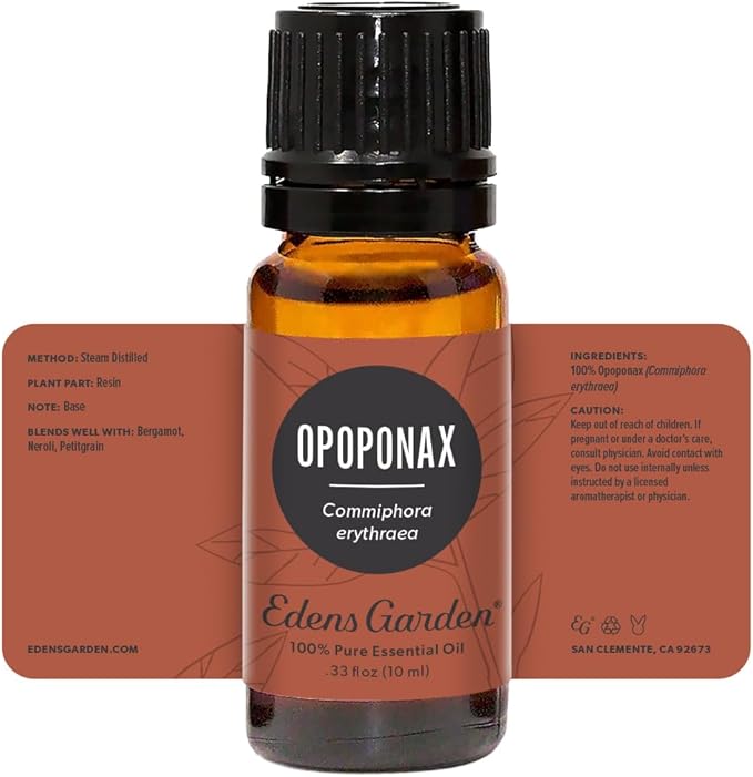 Edens Garden Opoponax Essential Oil- 100% Pure Premium Grade, Undiluted, Natural, Therapeutic, Aromatherapy, The Best for Diffuser, Hair, Candle, Laundry 10 ml (.33 fl oz) - Bloomnest