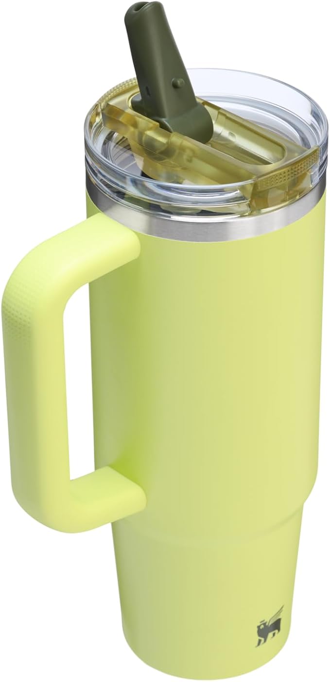 STANLEY Quencher ProTour Flip Straw Tumbler with Leakproof Lid | Built-In Straw & Handle | Cupholder Compatible for Travel | Insulated Stainless Steel Cup | BPA-Free