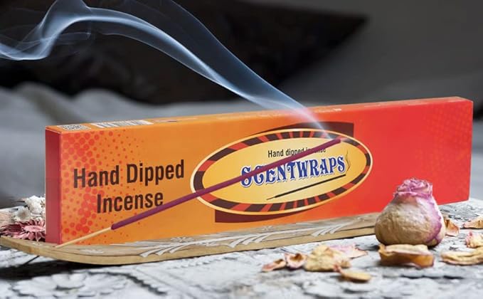 Hem Incense Sticks -10 Scents Veriety Pack 12 Sticks Each-11 Inches, 120 Total Stick- with Natural Inscent Holder, Aromatic Assorted Hand Dipped Insense-Sticks