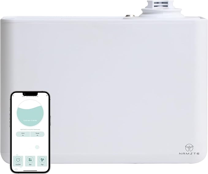 Waterless Diffuser,HVAC Diffuser Scent System,800ml Home Luxury Scents Diffuser,4000 Sq Ft Coverage,WiFi and Bluetooth Control,Cold Air Diffusion Technology for Home,Hotel,Spa,Mall,Office - Bloomnest