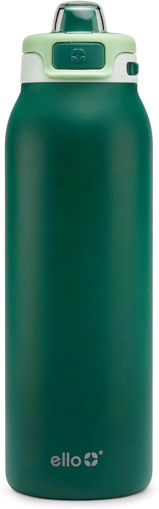 Ello Pop & Fill Insulated Stainless Steel Water Bottle with Quick Fill Lid, Leakproof Locking, Sip or Chug Spout, BPA-Free, Double Wall Vacuum Insulated for Sports, Travel & School- 22oz / 32oz / 40oz Ello
