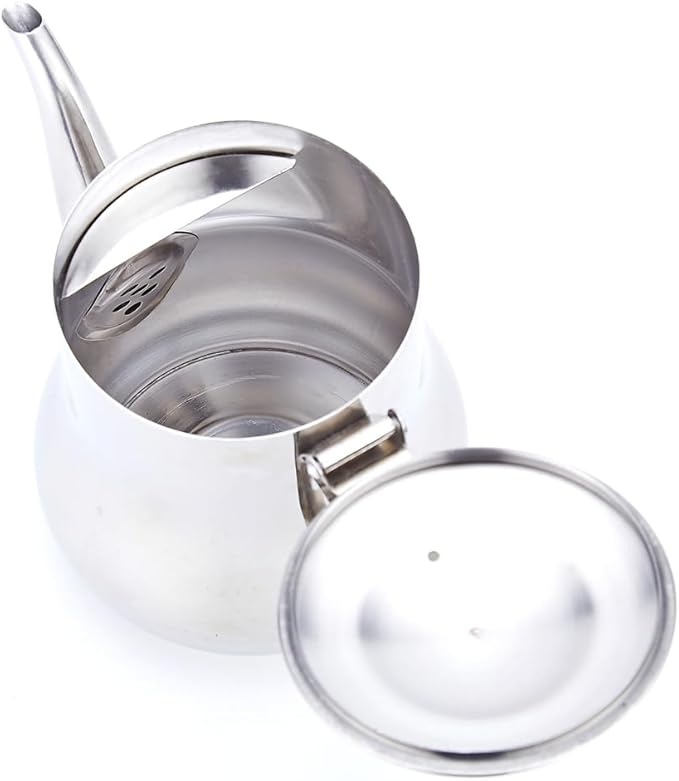 SANQIAHOME 570ml(20Oz) stainless steel small teapot - Bloomnest