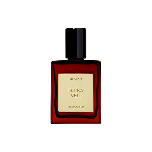 CYKLAR Perfume Oil Roll-On. Travel-Friendly Flora Veil Fragrance With Raspberry, Peony, and White Amber Notes. Long-Lasting Essential Oil Parfum For Women and Men. 0.5 Fl Oz Scented Rollerball Bottle Cyklar