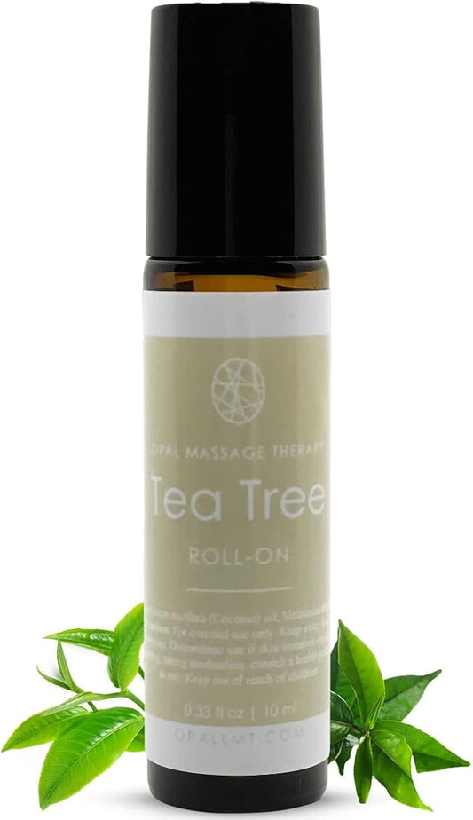 Premium Essential Oil Roll On Opal Massage Therapy (Tea Tree) - Bloomnest