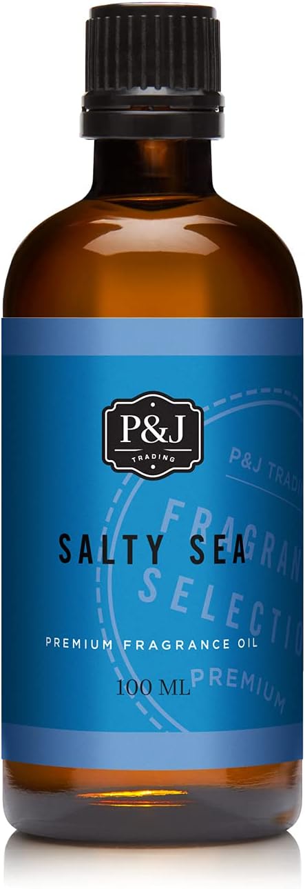 P&J Trading - Salty Sea Scented Oil 100ml - Fragrance Oil for Candle Making, Soap Making, Diffuser Oil - Bloomnest