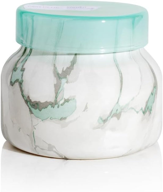 Capri Blue Modern Marble Jar Candles - Luxury Scented Candles for Home - Long Lasting Soy Wax Blend - Scented Home Decor Gifts - Coconut Santal (8 oz) - Bloomnest