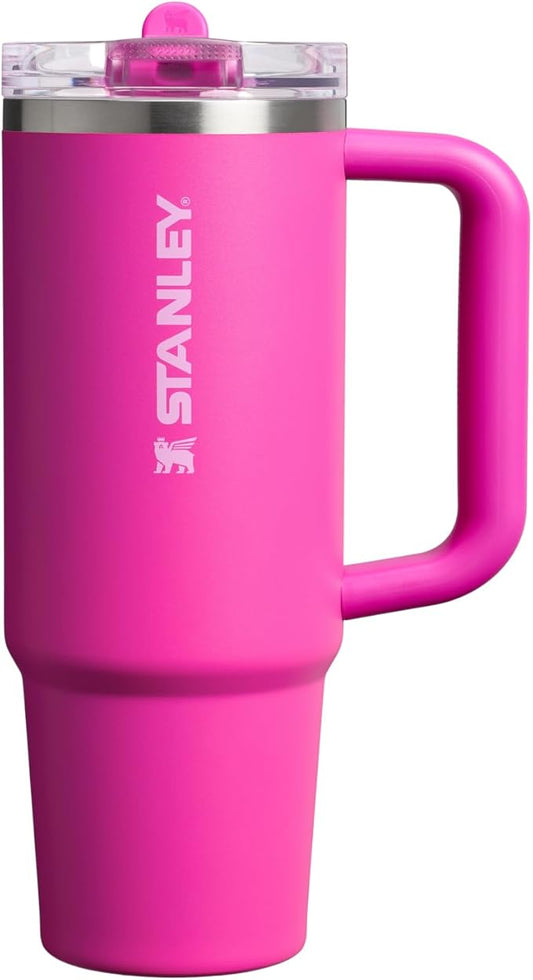 STANLEY Quencher ProTour Flip Straw Tumbler with Leakproof Lid | Built-In Straw & Handle | Cupholder Compatible for Travel | Insulated Stainless Steel Cup | BPA-Free