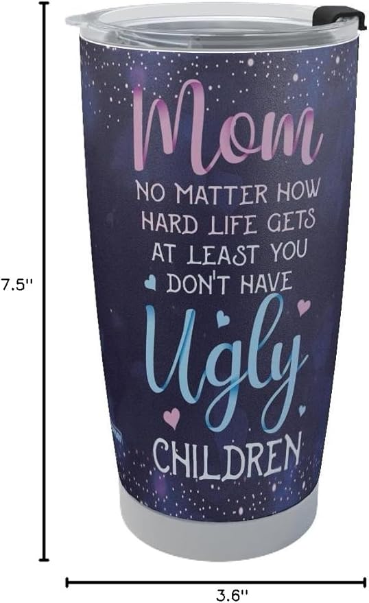Macorner Mothers Day Gifts for Mom - Stainless Steel Tumbler 20oz For Women - Birthday for Wife Grandma Nana From Daughter Son Kid - Bloomnest