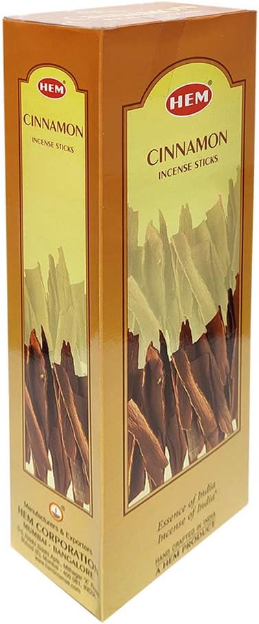 Cinnamon Incense Sticks and Incense Stick Holder Bundle Insence Insense Hem Incense Sticks TRUMIRI