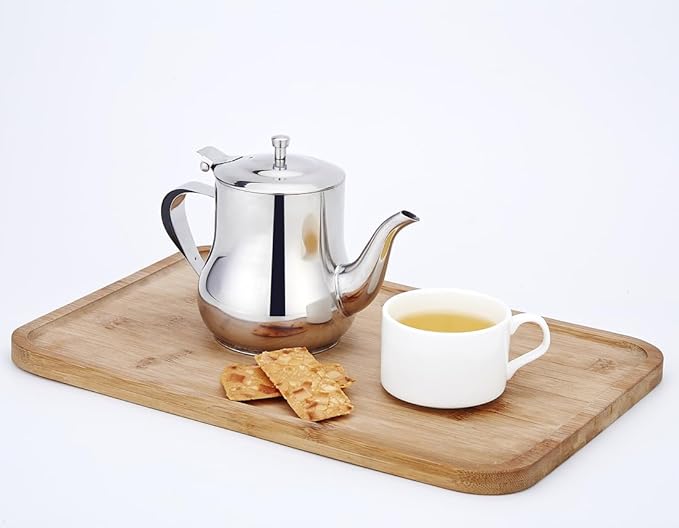 SANQIAHOME 570ml(20Oz) stainless steel small teapot - Bloomnest