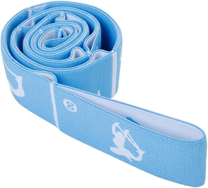 2-Pack Adjustable Kids Dance Stretch Bands - 8-Loop Elastic Bands for Ballet, Latin, Yoga, Gymnastics & Stretching - Flexible, Multi-Section Design for Dance Training & Flexibility - Bloomnest