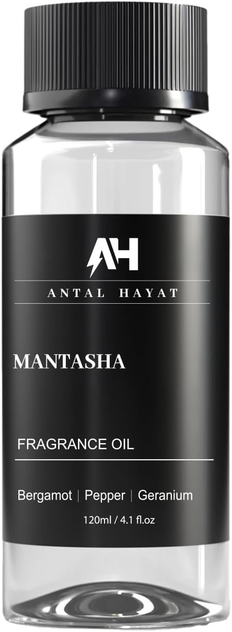 Hotel Scents Mantasha Diffuser Oil 120ml – Inspired by Sauvage Eau de Parfum – Bergamot, Black Pepper & Geranium – Premium Home Scent Refill – Luxury Essential Oil for Ultrasonic & Waterless Diffusers - Bloomnest