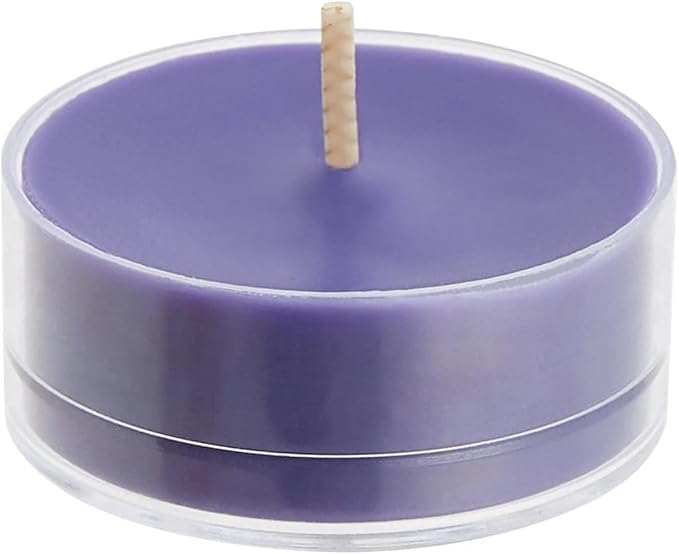PartyLite Tea Lights Candles, Lavender and Tonka Bean with Soft Musk Scent, Gift Set of 12, Aromatherapy with up to 4 to 6 Hours Burn Time, Ideal for Home Decor, Holiday Gifting & Celebration - Bloomnest