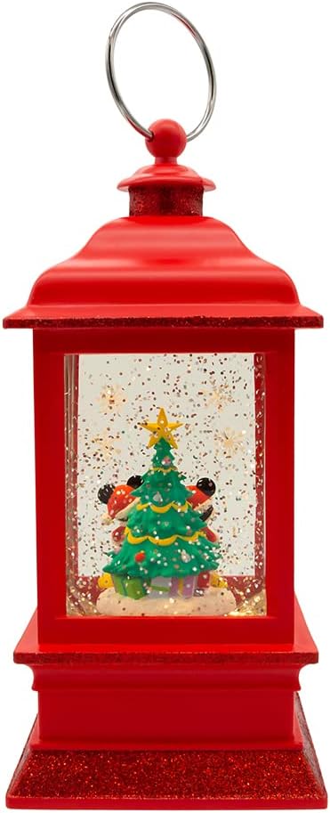 Disney Kurt Adler 9-Inch Battery-Operated Mickey and Minnie Spinning Musical Light-Up Lantern - Bloomnest