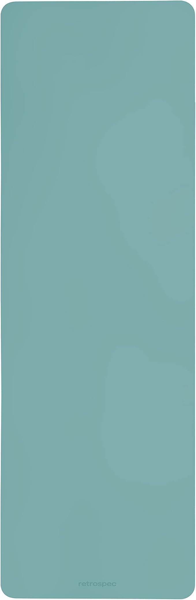 Retrospec Laguna 5mm Yoga Mat - Fitness Mat for Women, Men & Children, Slip-Resistant and Moisture Absorbing Exercise Mat for Home, Pilates, Yoga and Floor Workouts - Bloomnest