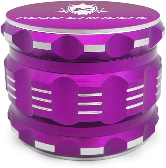 2.5 Inch Grinder Mills, Aluminum (Purple) - Bloomnest