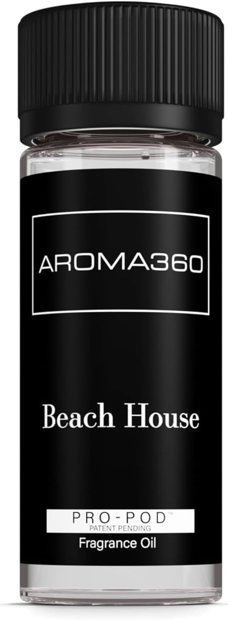 Aroma360 | Beach House Pro-Pod Oil Blend | Luxury Hotel Inspired Diffuser Scent | Aromatherapy Scent Diffuser Oil | Coconut, Vanilla and Clove 1.7 fl oz, 50 mL - Bloomnest