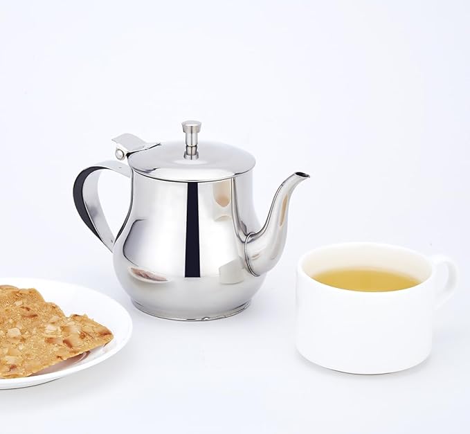 SANQIAHOME 360ml(13Oz) Stainless Steel Small teapot - Bloomnest