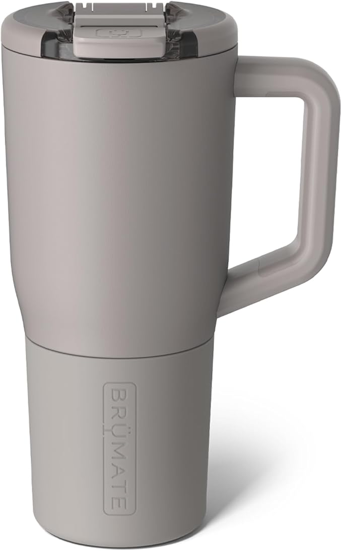BrüMate Müv - 25oz 100% Leak Proof Insulated Coffee Mug with Handle & Lid - Stainless Steel Coffee Travel Mug - Double Walled Coffee Cup (Mocha) - Bloomnest
