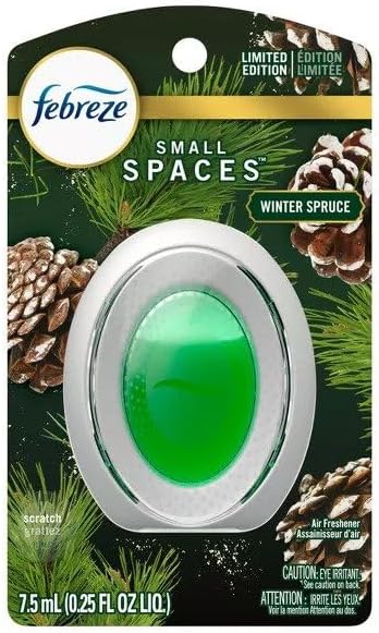 Febreze Winter Spruce Limited Edition Small Spaces Air Freshener, 0.25 fl oz - Bloomnest